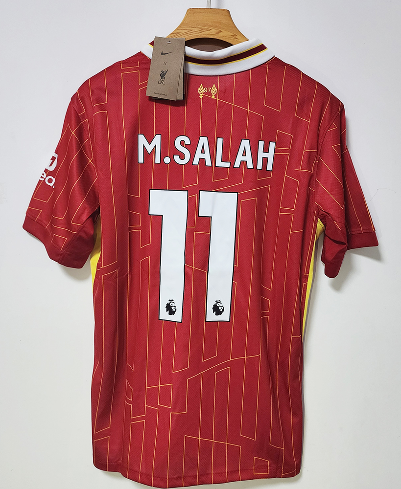 SALAH #11 MOHAMED SALAH #11 DARWIN #9 Soccer Jersey for Man Home Red