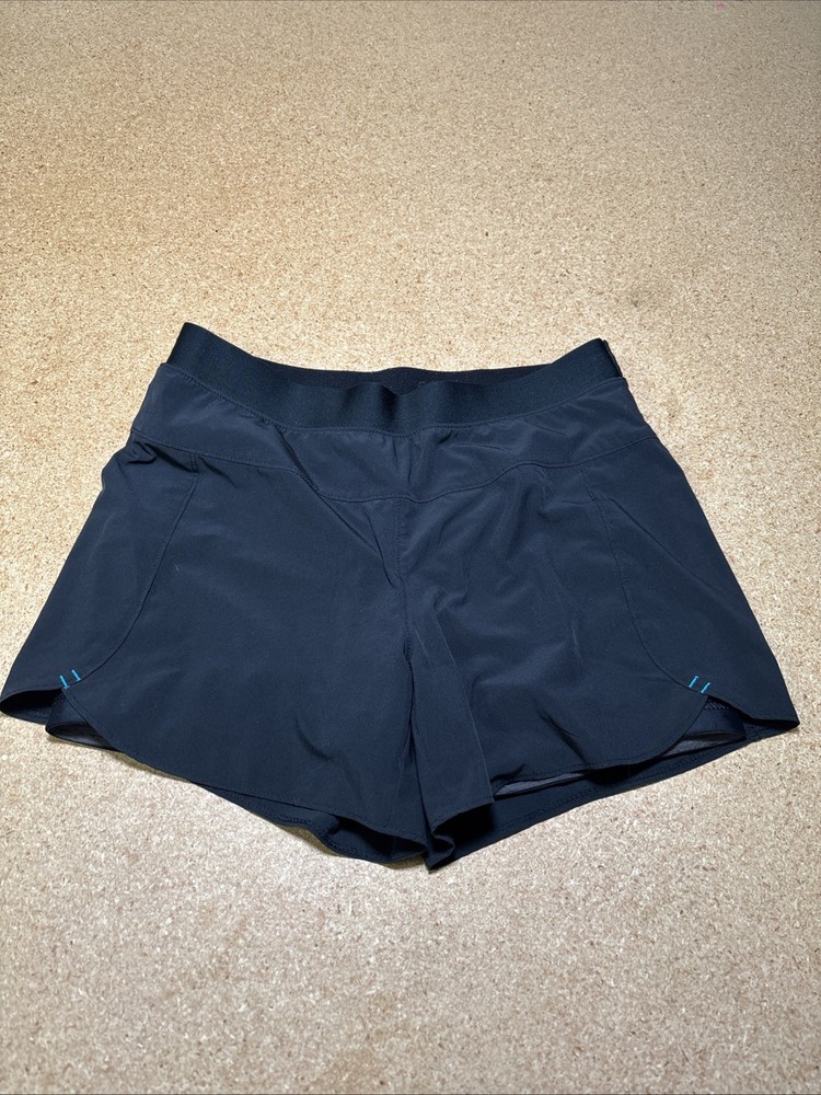 Title Nine Black Lined Shorts Women's M Hiking Outdoor I1