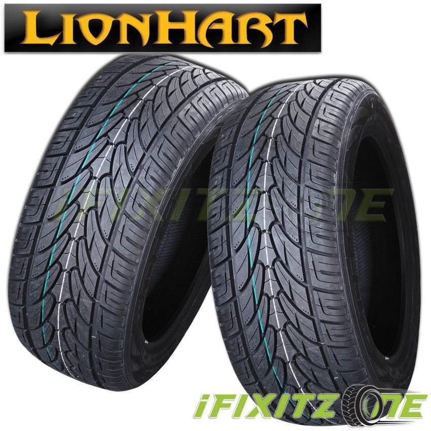 2 Lionhart LH-TEN 295/30R22 103W Tires, Performance, M+S, All-Season, 30K MILE