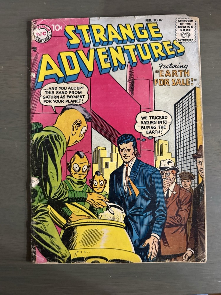 Strange Adventures #89 (DC Comics February 1958)