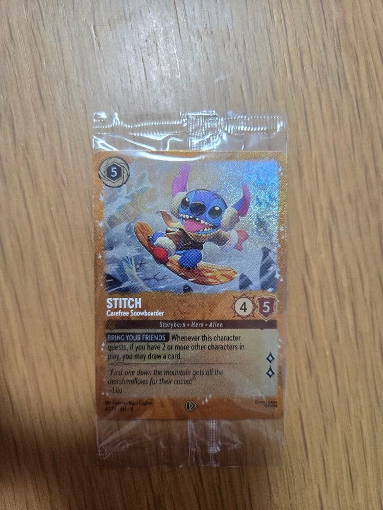 Disney Lorcana Stitch Trading Card English
