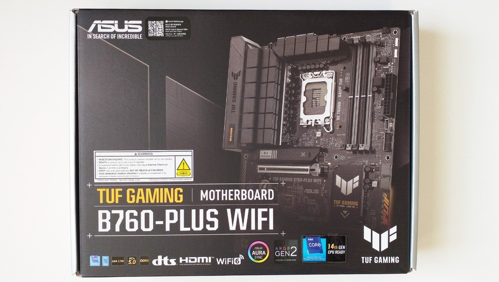 BRAND NEW ASUS TUF Gaming B760-PLUS WiFi Motherboard