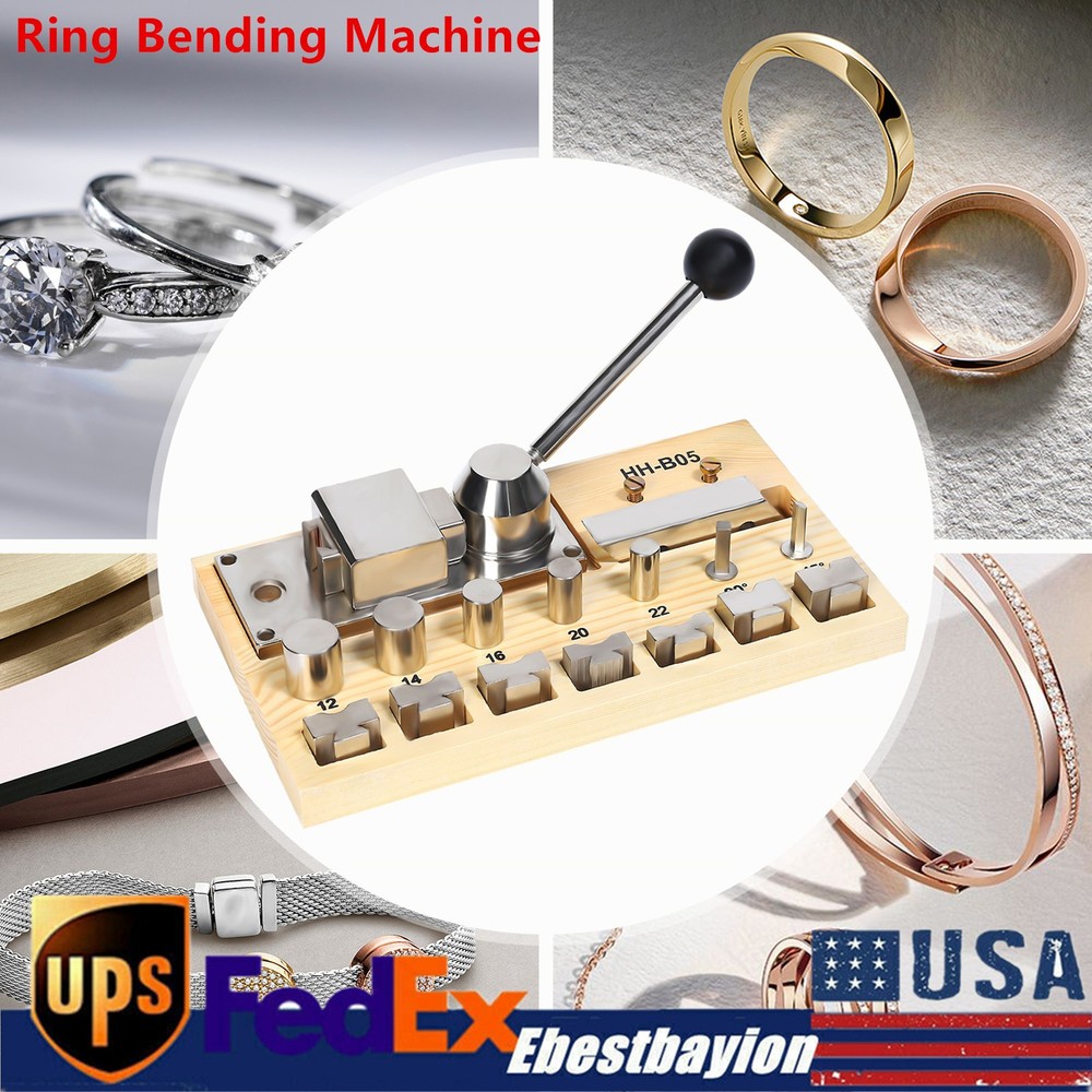 Compact Ring Bending Machine for Jewelry Crafting & Earring Making