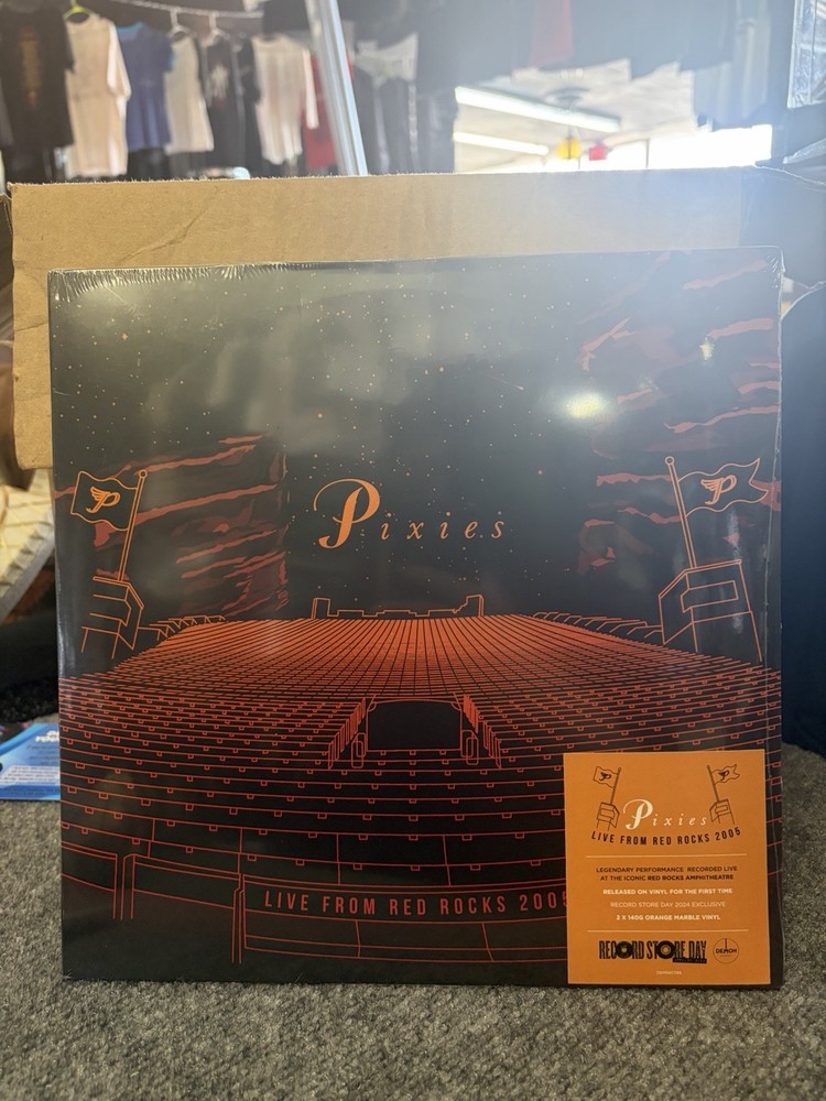 PIXIES Live From Red Rocks 2005 New Vinyl LP RSD 2024- Orange Marble Vinyl