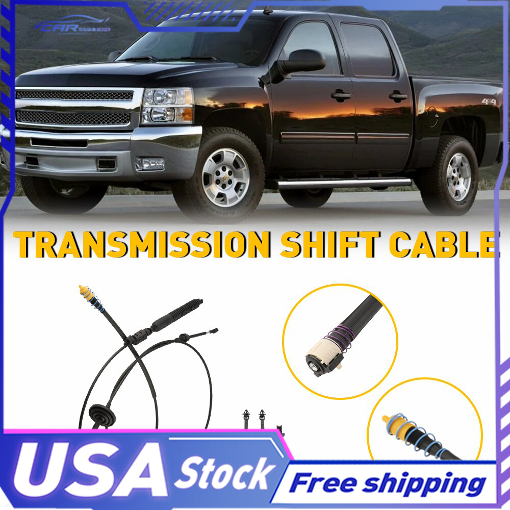 Car Transmission Cable Shift 1999-2006 For Chevrolet Silverado 2500 Base 2WD New