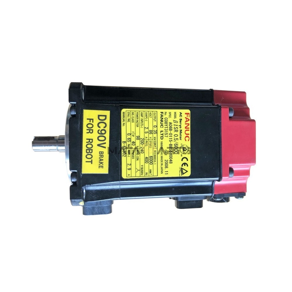 ONE Used FANUC A06B-0115-B855#0048 AC Servo Motor
