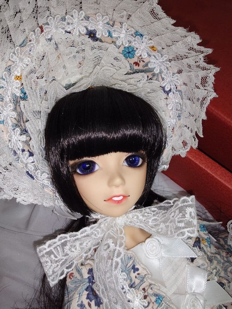 Super Dollfie SD-kun Early Model Used Yellowing & Color Transfer