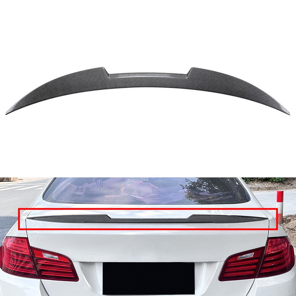 BMW 5 Series F10 M5 Sedan Rear Trunk Spoiler Wing Lip 2011-2017