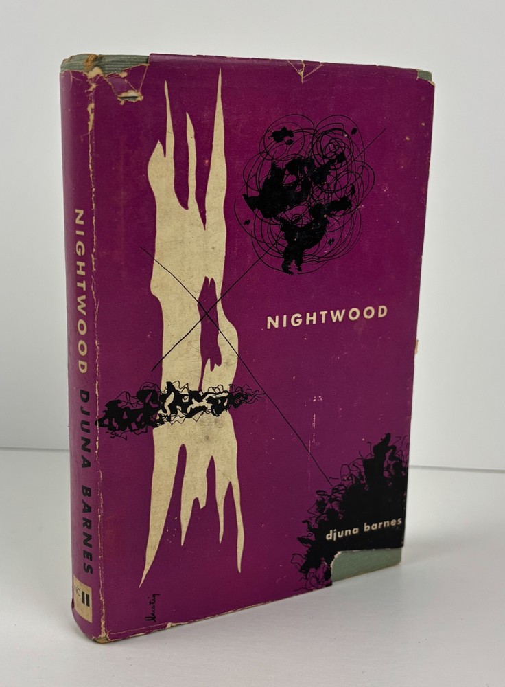 NIGHTWOOD - Djuna Barnes - New Directions, 1949 w/ Dust Jacket by Alvin Lustig.
