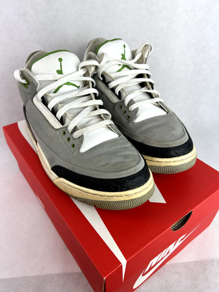 Size 13 - Air Jordan 3 Retro Chlorophyll
