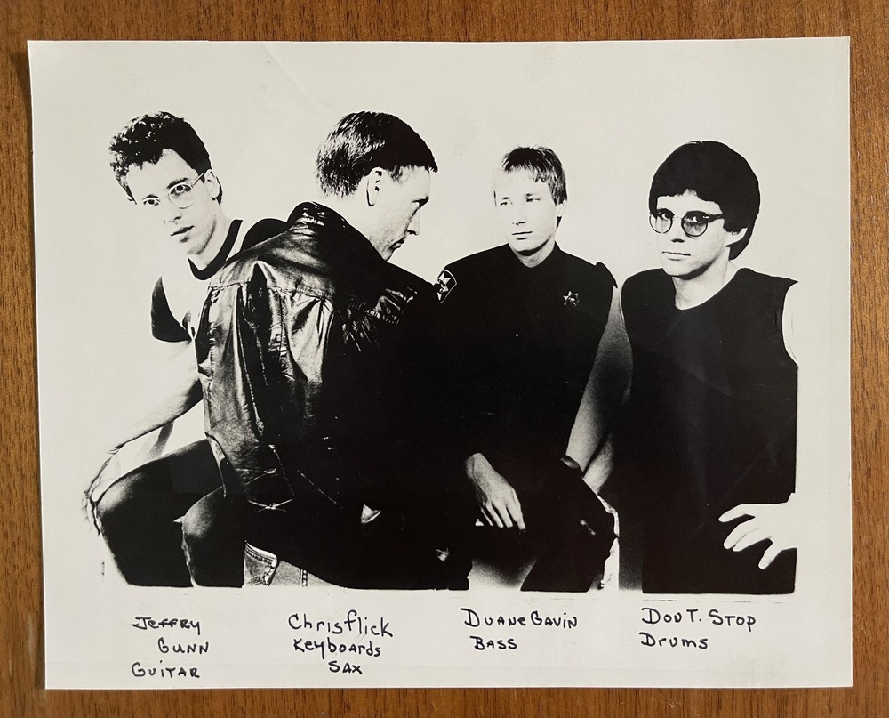 Vintage 8 x 10 Promotional Photo: INSTAMOIDS Airhead Rare Bay Area New Wave 1980