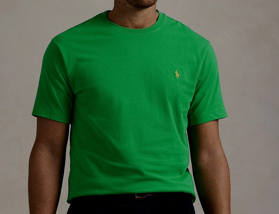 Mens Ralph Lauren Polo S/S T-Shirt~Xlt~Green