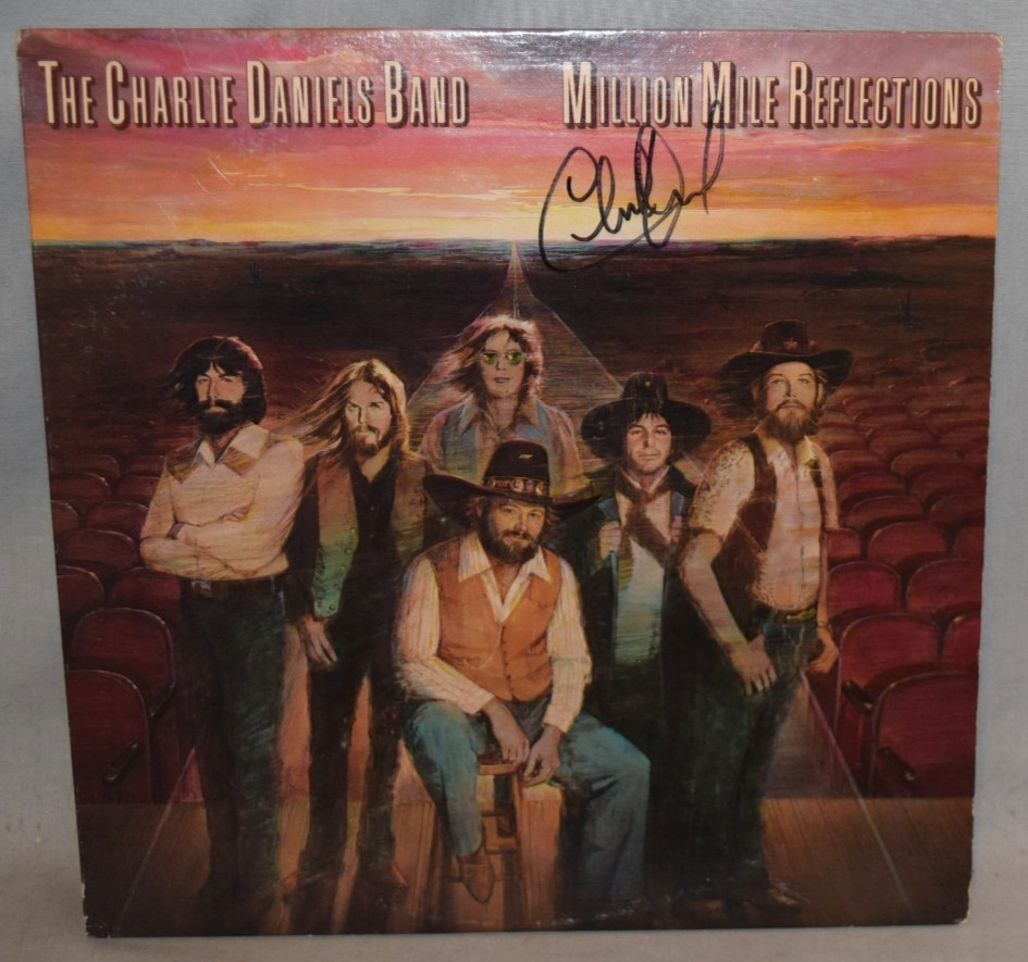 1979 CHARLIE DANIELS BAND- Signed/Autograph/Auto Vinyl LP Record Album - Million