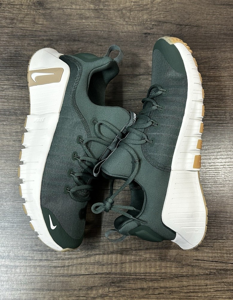 Nike Free Metcon 6 Vintage Green Sail FJ7126-300 Womens Size 12 / Mens Size 10.5