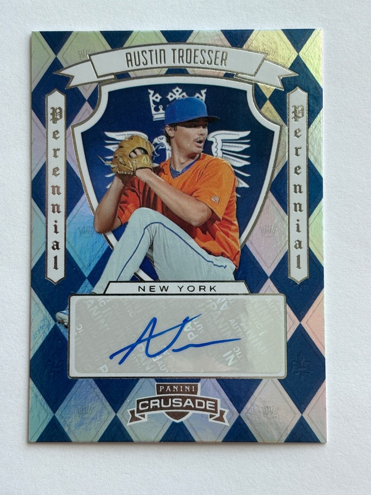 2025 Panini Crusade - Austin Troesser #PPS-ATR - Perennial Prospect Signatures