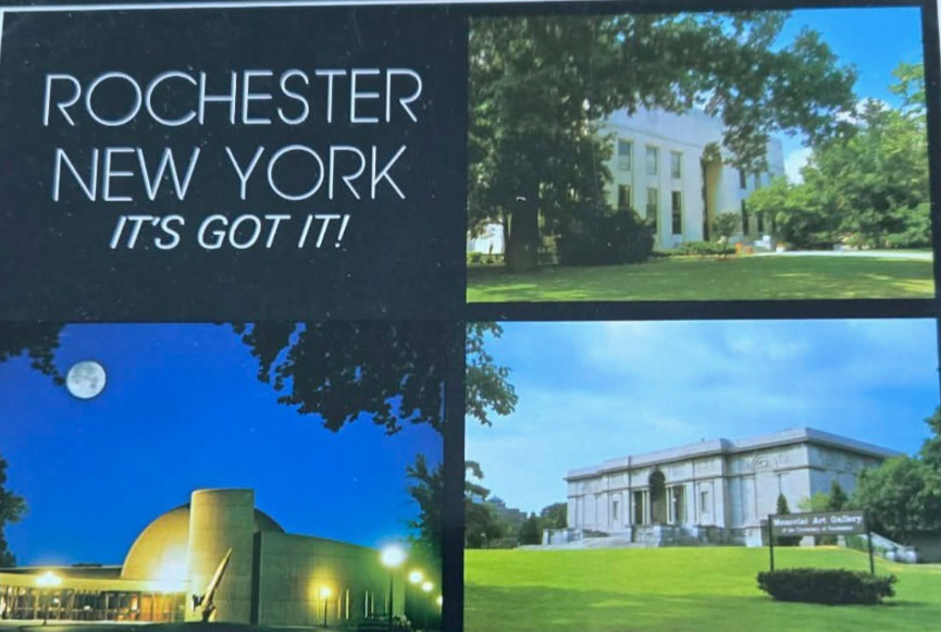 Postcard Rochester New York Split Multi Views Next Day Shipping