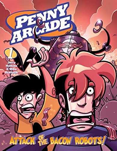 Attack of the Bacon Robots (Penny - Paperback, by Holkins Jerry - Very Good