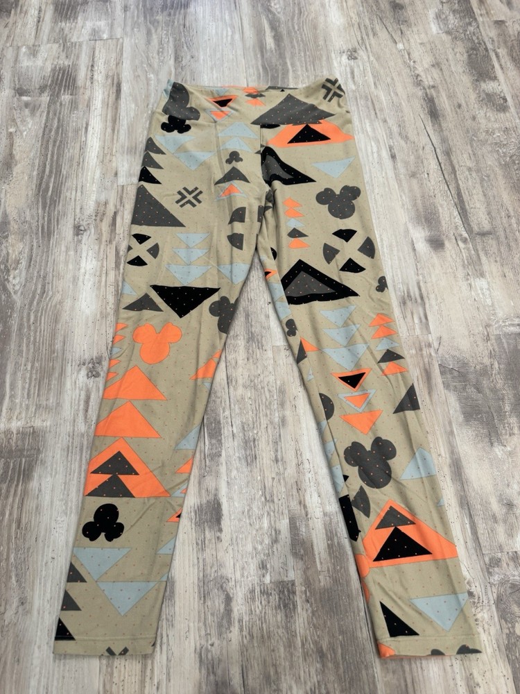 LulaRoe Women’s OS Leggings Vintage Disney Pattern Minnie Mouse
