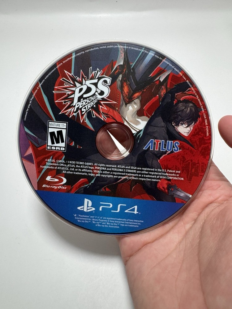 Persona 5 Strikers PS4 - Sony PlayStation 4 Disc Only