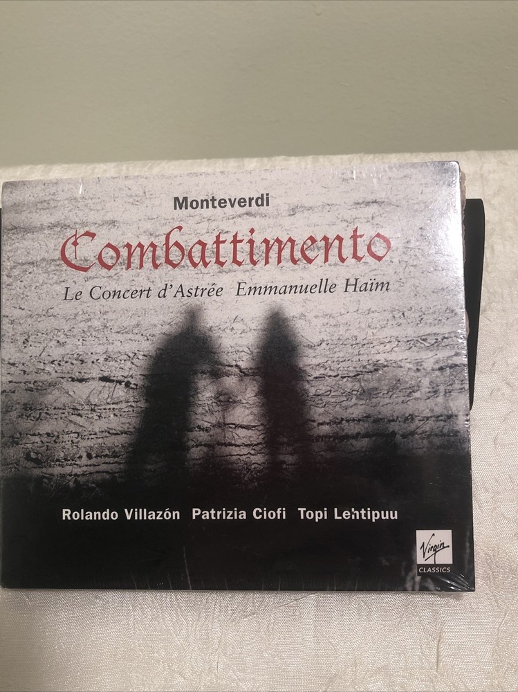 Claudio  Monteverdi Combattimento CD Special Edition Concert d'Astree Brand New