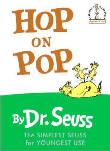 Hop on Pop (Beginner Books(R)) - Library Binding By Seuss, Dr. - ACCEPTABLE