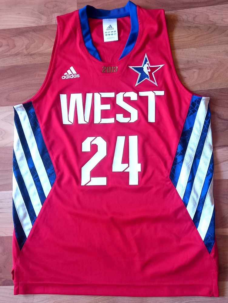 Nba Jersey 2013 All Star Game Kobe Bryant Adidas Size 152 Lakers Red