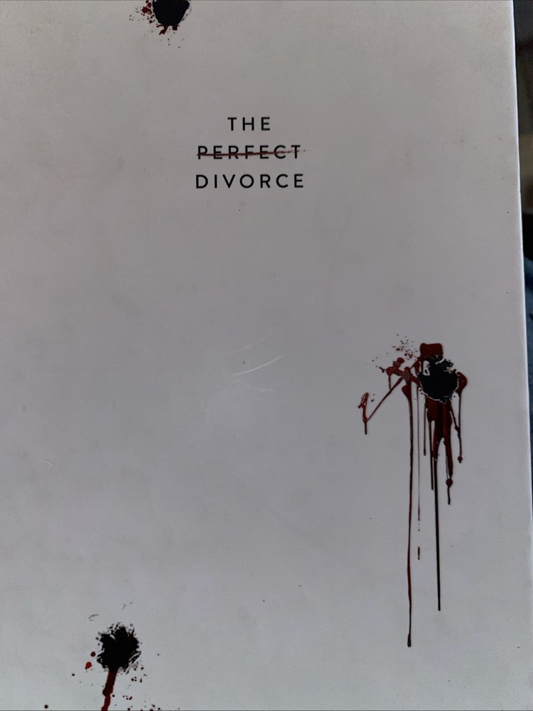 The Perfect Divorce Jeneva Rose HC Thriller Missing Jacket Worn Cover