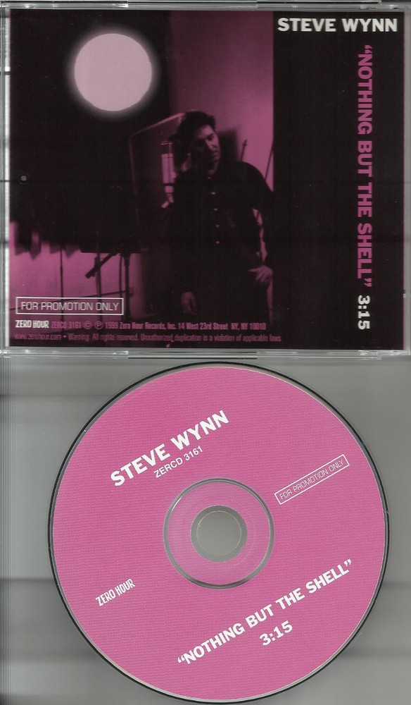Dream Syndicate STEVE WYNN Nothing But the Shell RARE PROMO Radio DJ CD single