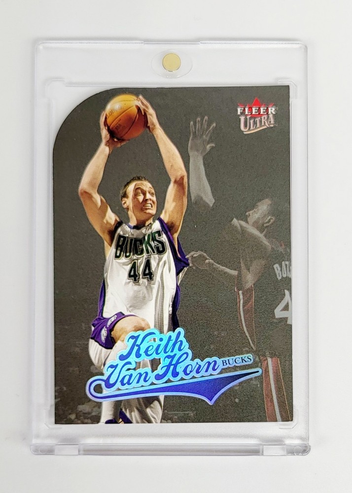 PLATINUM MEDALLION DIE-CUT 2004-05 Fleer Ultra KEITH VAN HORN MILWAUKEE BUCKS