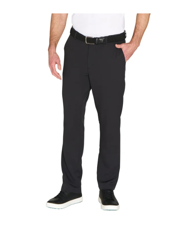 Greg Norman Men's Textured Stretch Chino Pant Black Size 40x32