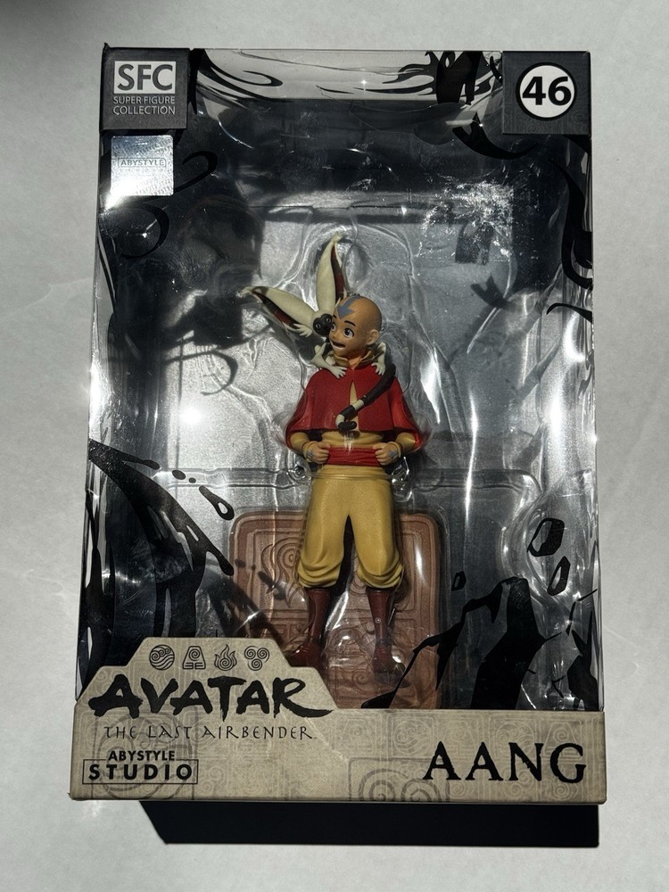 Avatar The Last Airbender Aang 46 SFC Super Figure Collection PVC Statue Nob