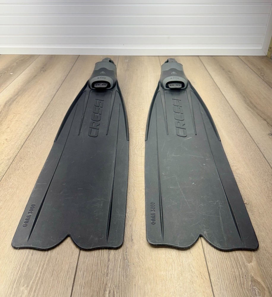 CRESSI - SUB Scuba Diving GARA 3000 Men’s Long Fins Size 12-13 EU 46-47