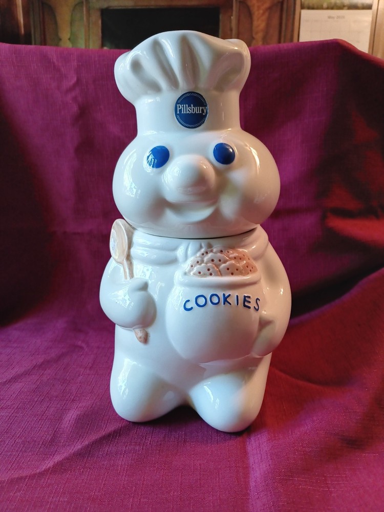 pillsbury doughboy giggling cookie jar