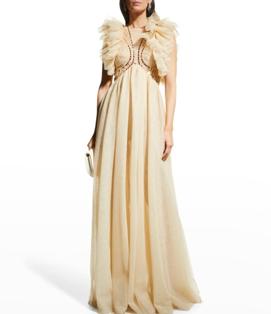 Zimmermann Dancer Glitter Tulle dress - New With Tags- RP $2995