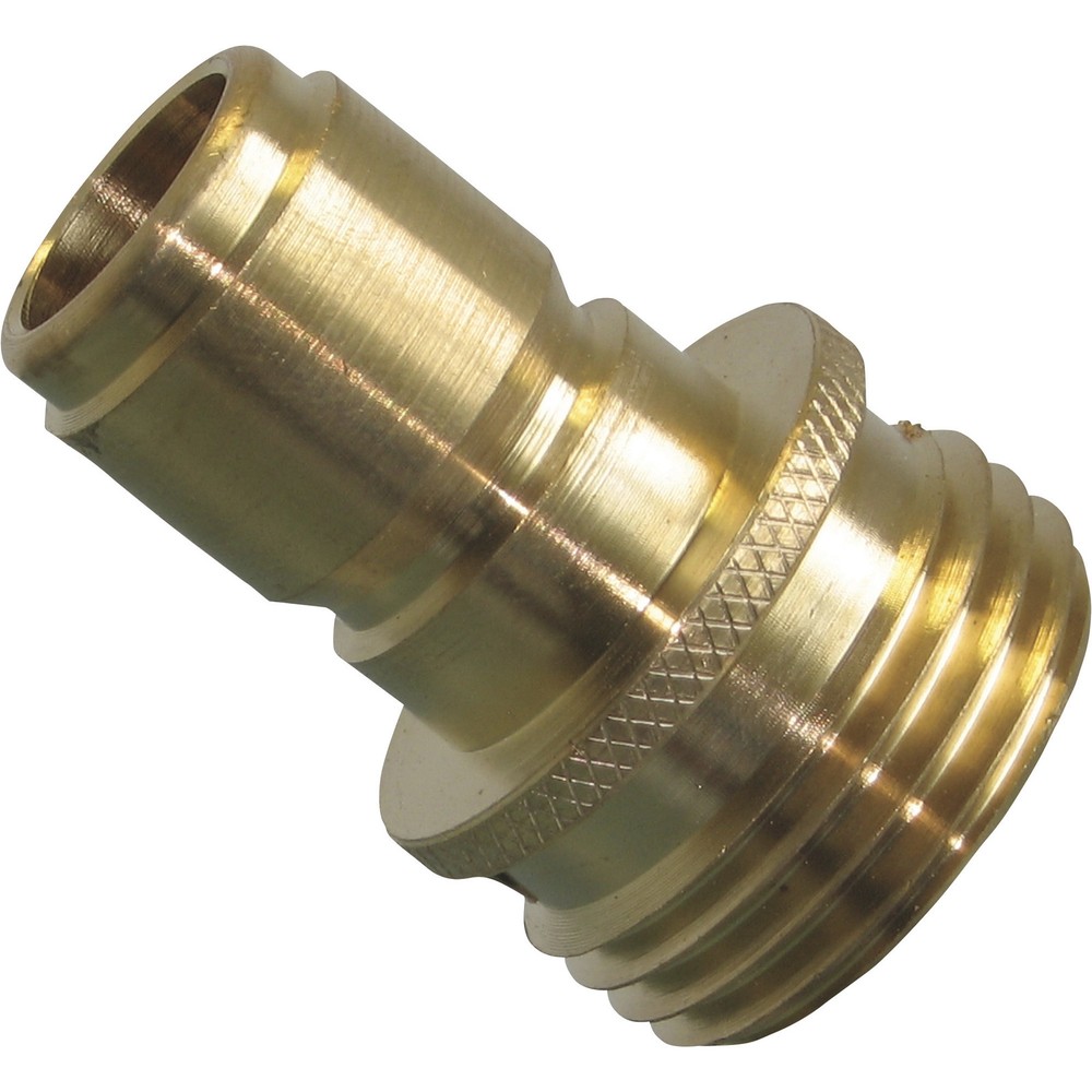 NorthStar Garden Hose Quick Coupler, 200 PSI, 3/4in. Thread, Male, Model#