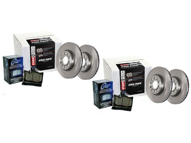 For 2000-2001 Audi A6 Quattro Brake Pad and Rotor Kit Centric 14738WFCF