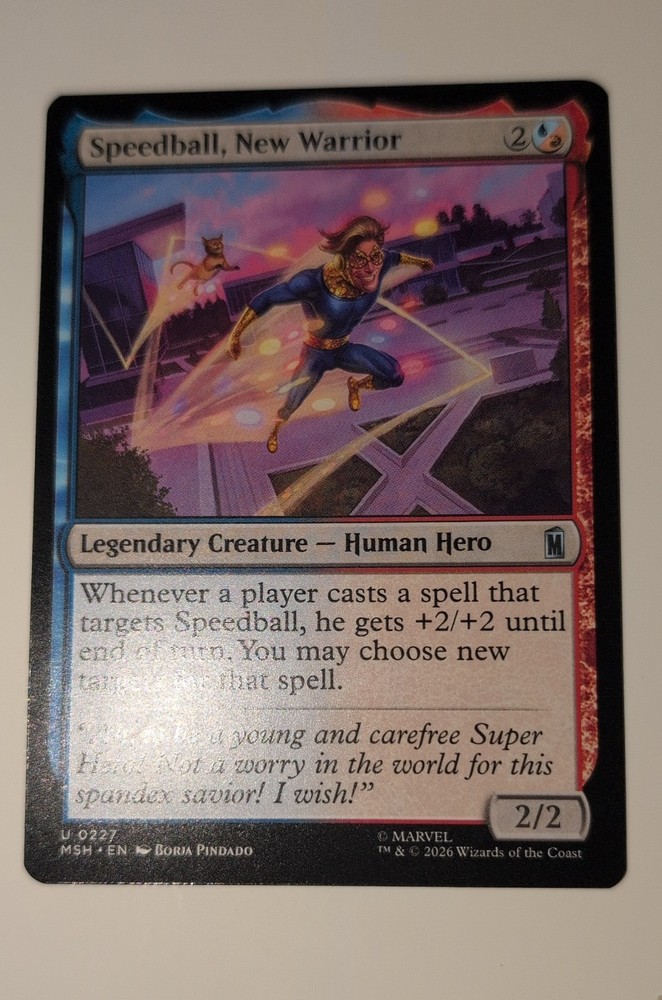 Speedball, New Warrior Marvel Super Heroes Regular