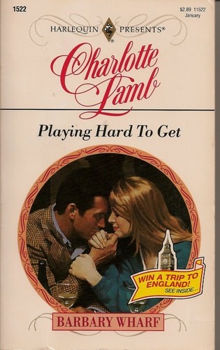 Playing Hard To Get by Charlotte Lamb, Acceptable Book