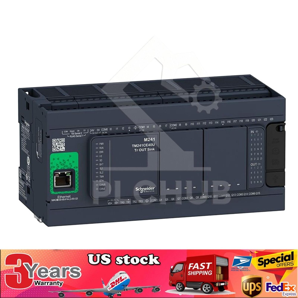 NEW Schneider PLC Controller TM241CE40U