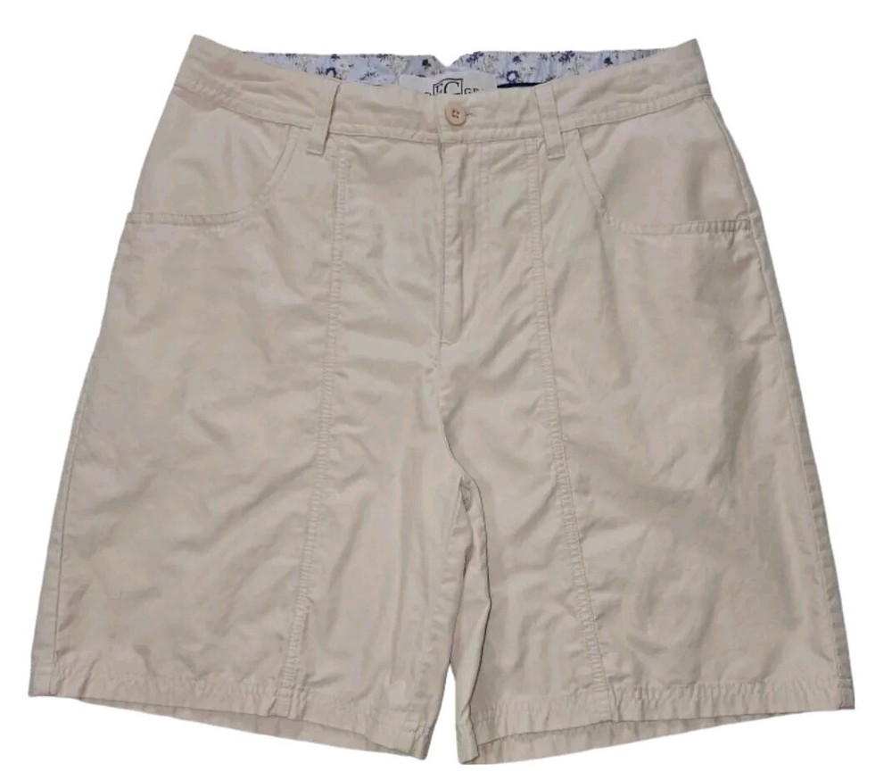Field Gear Light Beige High Rise Cargo Shorts Women's size 10
