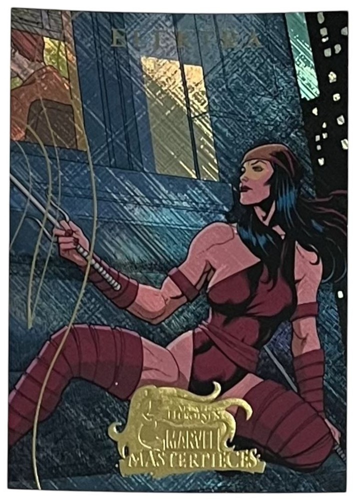 2008 Upper Deck Marvel Masterpieces Set 2 Marvel Heroines #MH1 Elektra