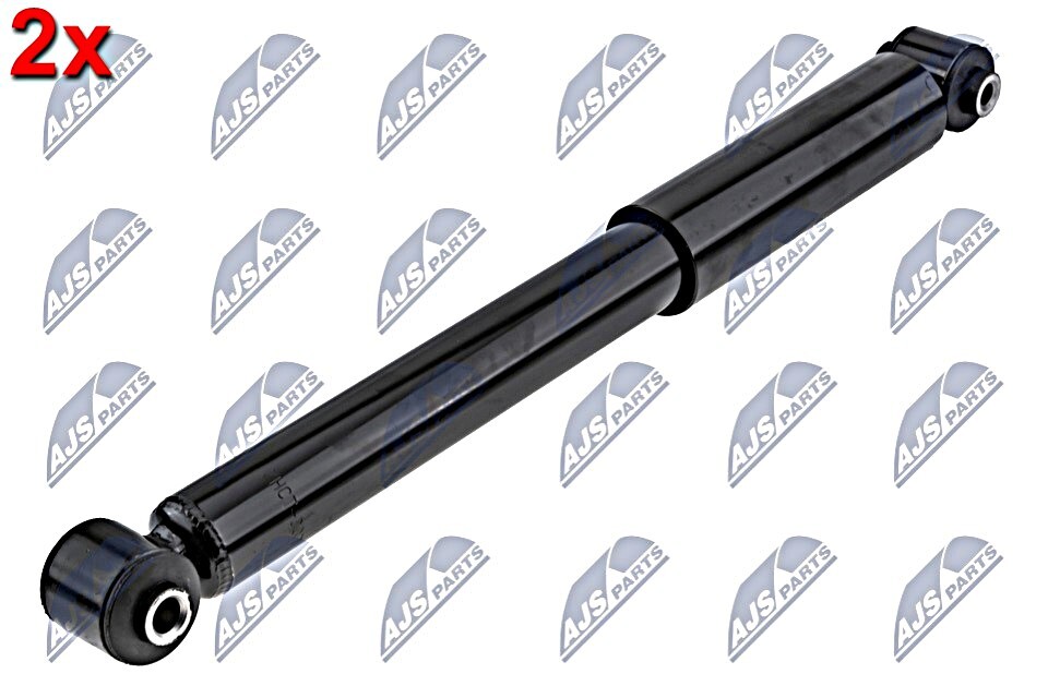 NTY 2x Rear Shock Absorbers for Citroen Peugeot 207 208 2006-2019 5206FE Pair Left Right
