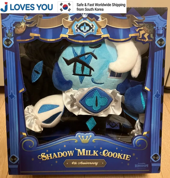 Cookie Run Kingdom 5th Anniversary Shadow Milk Cookie Doll Korea