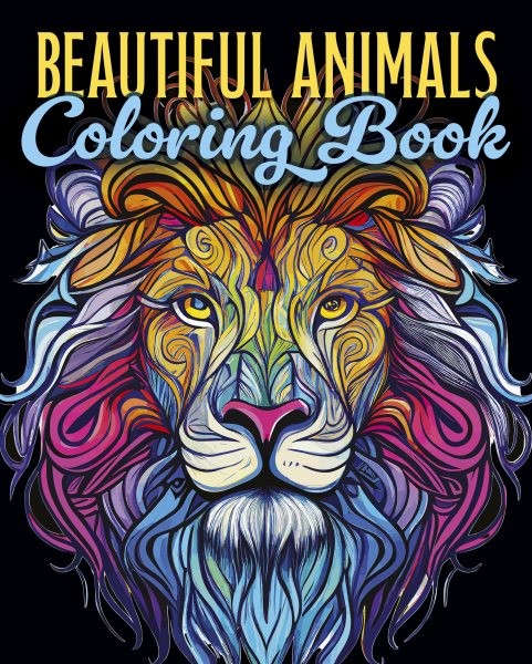 Beautiful Animals Coloring Book, Paperback by Willow, Tansy, Like New Used, F...