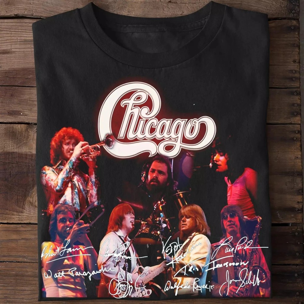 Chicago Band Concert Tour T-Shirt All Size S to 4XL, Gift For Fan