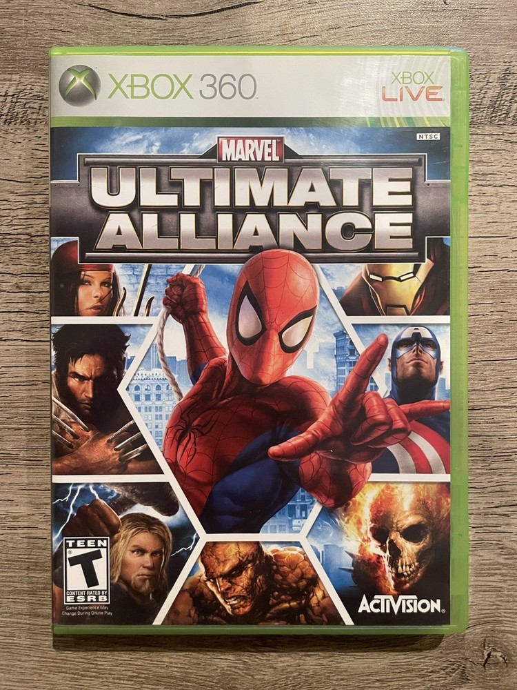 Marvel: Ultimate Alliance; CIB (Microsoft Xbox 360, 2006)