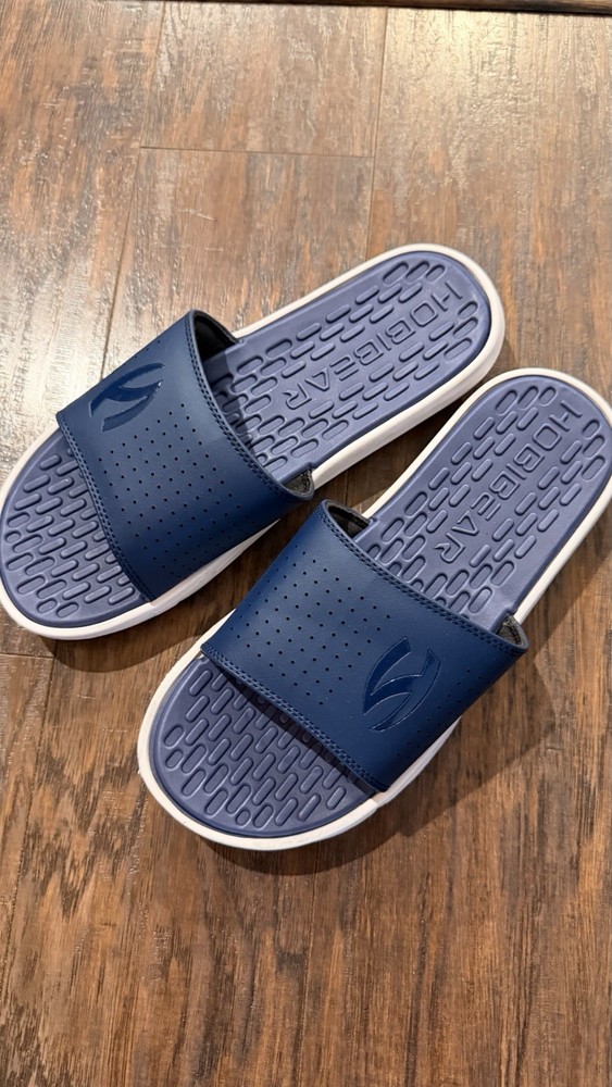 NEW Women’s Slides Size 9 Blue Super Comfortable Sandals Slip On