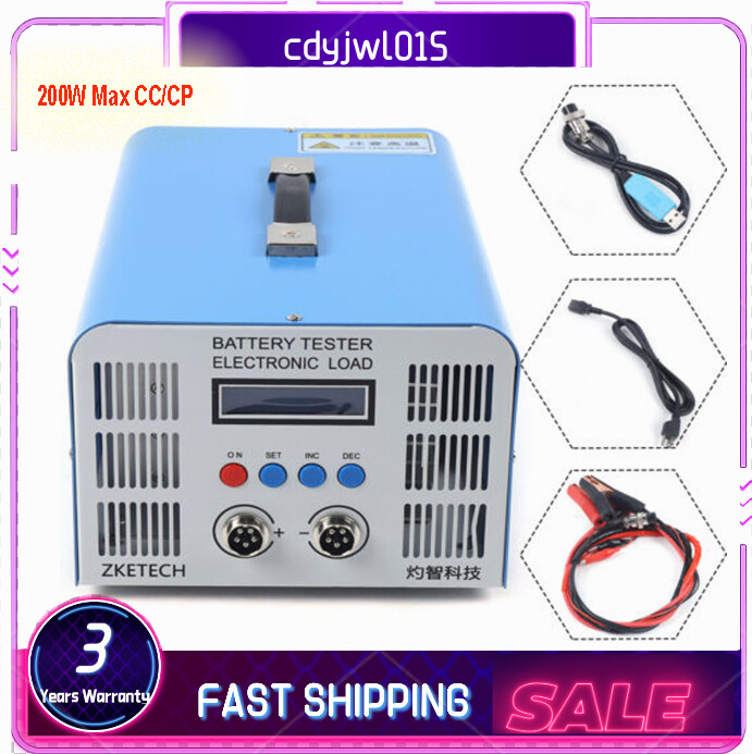 Ebc-A40L 200W High Current Lithium Battery Capacity Tester with Charge Discharge