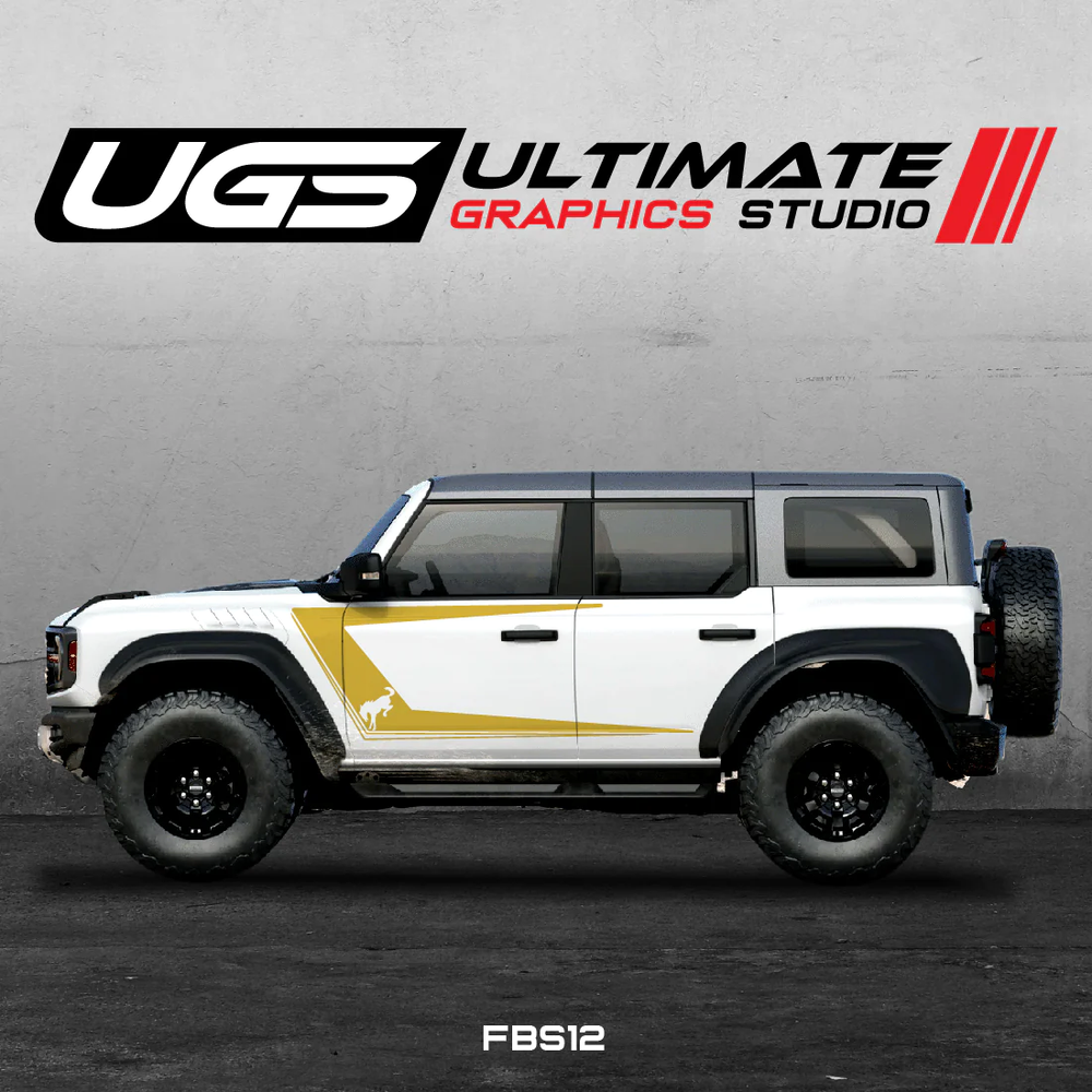 Ford Bronco Side Stripe Logo