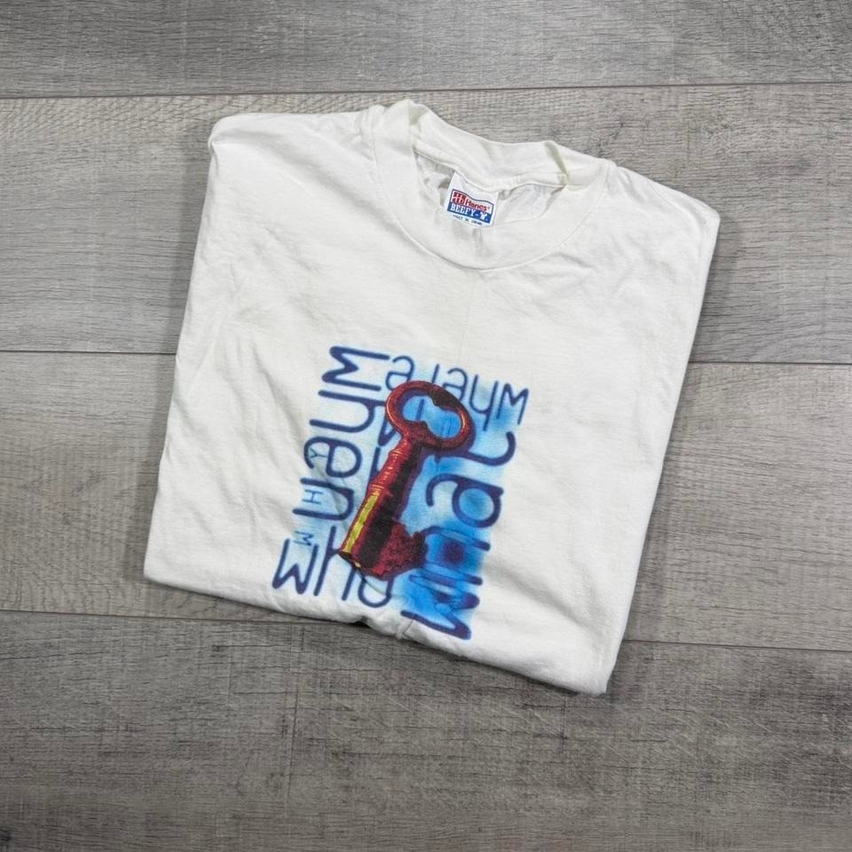 Vintage 90s single stitch  unique tech computer software website promo tshirt